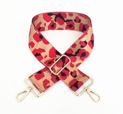 Accesorii pentru geantă pentru femeie, lată, 5 cm, culoare groasă, curea de umăr cu leopard, curea de umăr pentru mesager, centură de schimb pentru geantă
