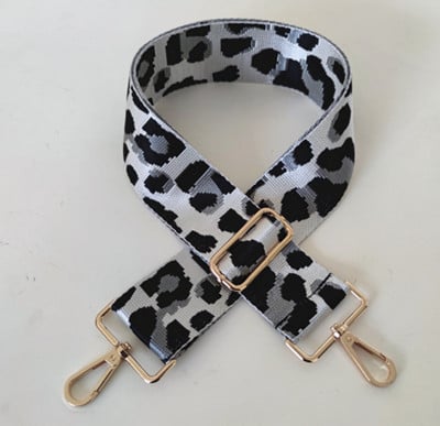 Accesorii pentru geantă pentru femeie, lată, 5 cm, culoare groasă, curea de umăr cu leopard, curea de umăr pentru mesager, centură de schimb pentru geantă