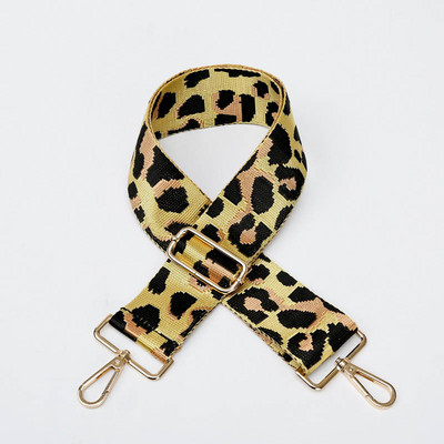 Accesorii pentru geantă pentru femeie, lată, 5 cm, culoare groasă, curea de umăr cu leopard, curea de umăr pentru mesager, centură de schimb pentru geantă