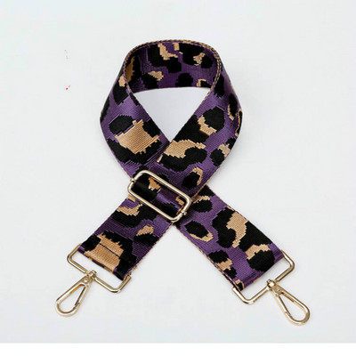 Accesorii pentru geantă pentru femeie, lată, 5 cm, culoare groasă, curea de umăr cu leopard, curea de umăr pentru mesager, centură de schimb pentru geantă