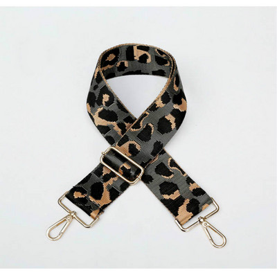 Accesorii pentru geantă pentru femeie, lată, 5 cm, culoare groasă, curea de umăr cu leopard, curea de umăr pentru mesager, centură de schimb pentru geantă
