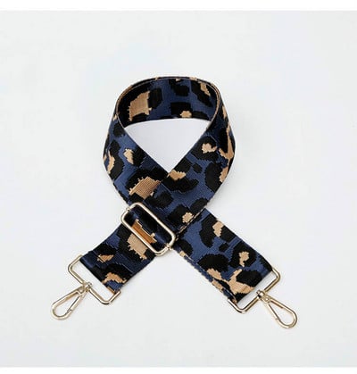 Accesorii pentru geantă pentru femeie, lată, 5 cm, culoare groasă, curea de umăr cu leopard, curea de umăr pentru mesager, centură de schimb pentru geantă