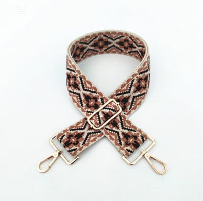 Genți de mână pentru femei, late 5 cm, stil etnic, bretele lărgite și îngroșate, curele reglabile, curele pentru geantă