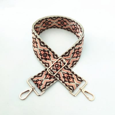 Genți de mână pentru femei, late 5 cm, stil etnic, bretele lărgite și îngroșate, curele reglabile, curele pentru geantă