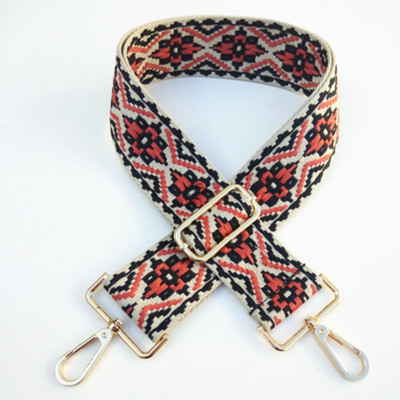 Genți de mână pentru femei, late 5 cm, stil etnic, bretele lărgite și îngroșate, curele reglabile, curele pentru geantă