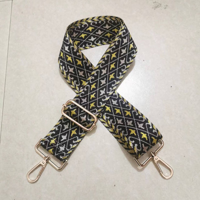 Genți de mână pentru femei, late 5 cm, stil etnic, bretele lărgite și îngroșate, curele reglabile, curele pentru geantă