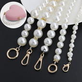 Naiste imiteeritud pärlkoti keti vahetus, pikk õlakoti rihm Käekott Naiste käepidemega rihmakoti osade hulgimüük