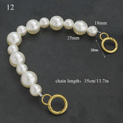 Naiste imiteeritud pärlkoti keti vahetus, pikk õlakoti rihm Käekott Naiste käepidemega rihmakoti osade hulgimüük