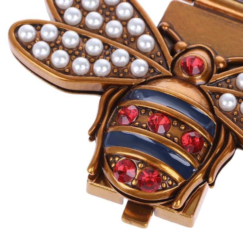 Închizătoare de metal cu albine pentru femei DIY, închidere rotativă, pentru geantă de mână, geantă de umăr, geantă, cadou, blocare pentru geantă de mână.