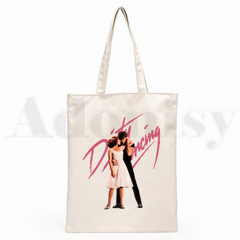 Dirty Dancing Hip Hop Graphic Cartoon Print Τσάντες αγορών Μόδα για κορίτσια Casual Pacakge Τσάντα χειρός