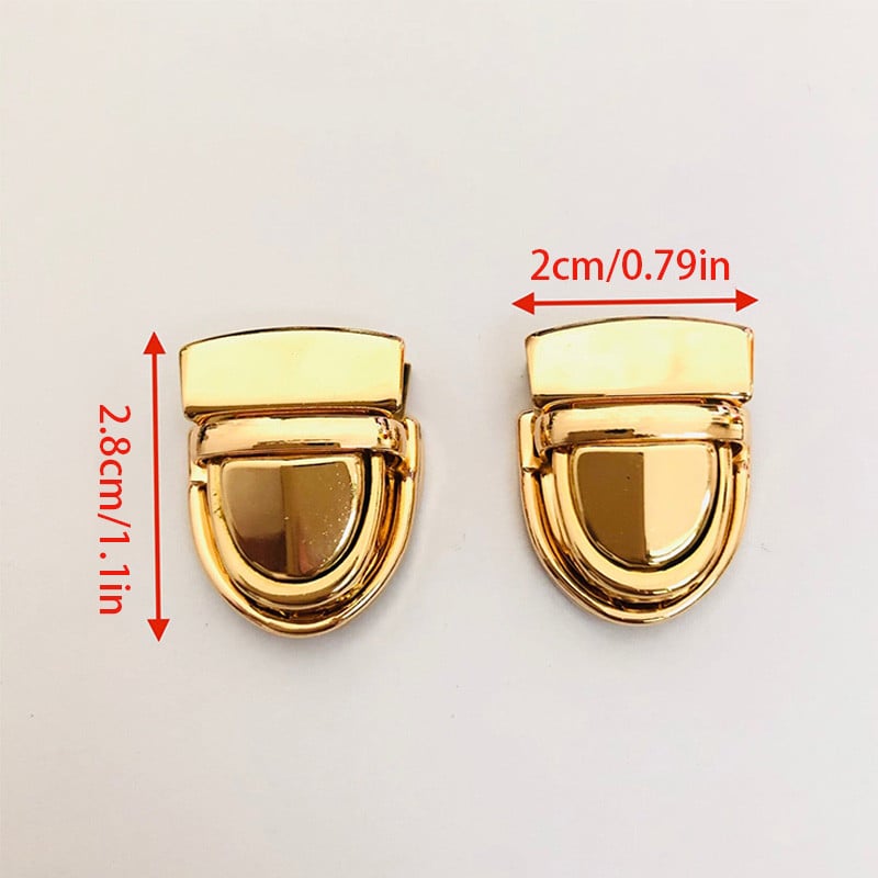 5 bucăți/lot Hardware Geantă Blocare Geanta de mână Închizătoare cu cleme Genți de umăr Poșete Închidere Catarame metalice Accesorii pentru genți DIY