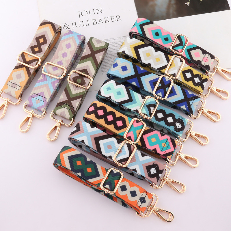 Nailono krepšio dirželiai moterims Reguliuojamas moteriškas pečių krepšys Crossbody Messenger rankenos rankinės piniginės dirželio krepšio priedai