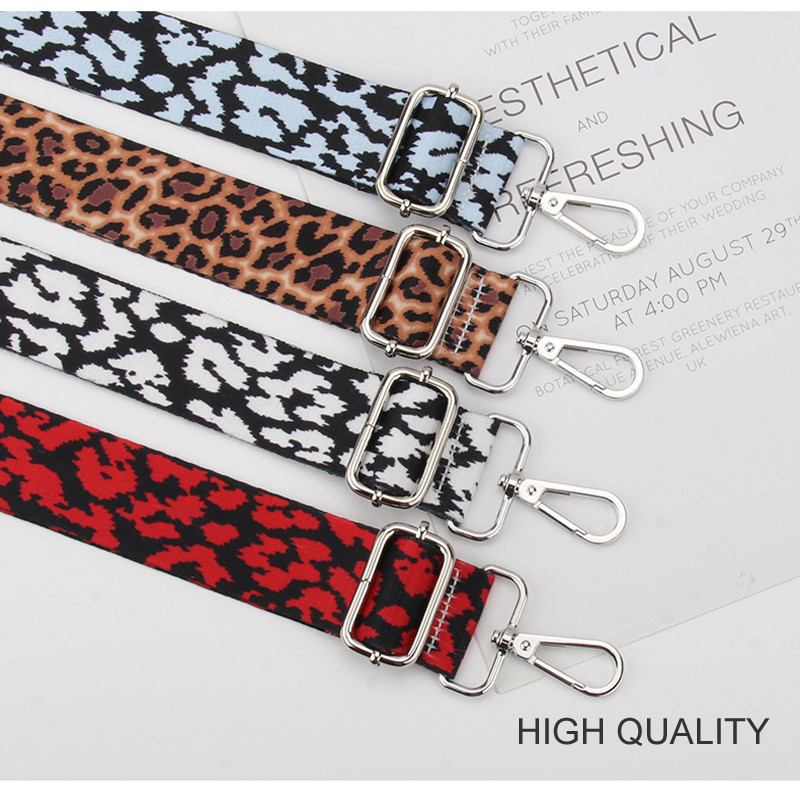 Naramenice za leopard torbu Ženska torba preko ramena Naramenica Ručna torba Dodaci za torbicu Naramenica za torbicu Podesivi zamjenski remen za torbicu