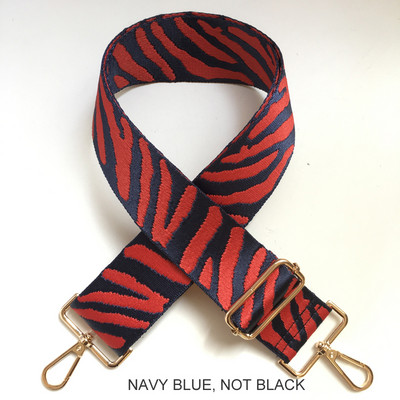 „Zebra Pattern“ krepšio dirželis Moteriškas rankinės diržas platus pečių krepšio dirželis keičiamas dirželio priedų krepšio dalis Reguliuojamas diržas krepšiams