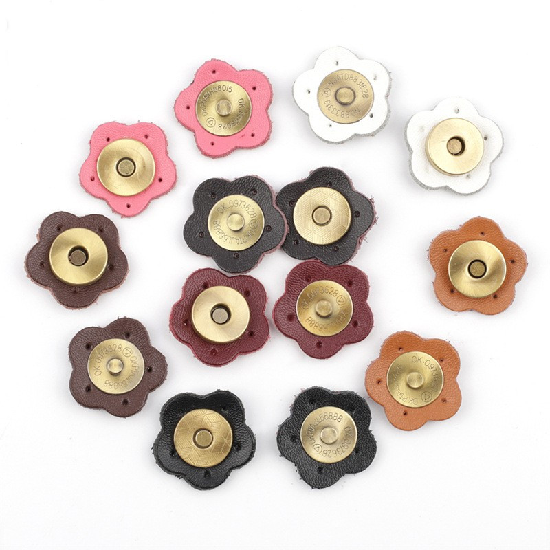 Geantă Lionsen, nasturi magnetici, din piele naturală, bronz Snape, pentru femei, realizat manual, bricolaj, accesorii de fixare pentru genți