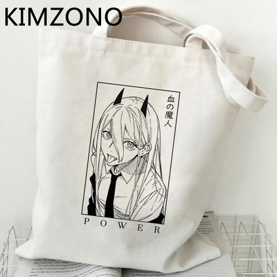 Chainsaw Man τσάντα για ψώνια shopper shopper tote bolsas de tela bolsa bag Bolsa compra string sac cabas boodschappentas sac toile