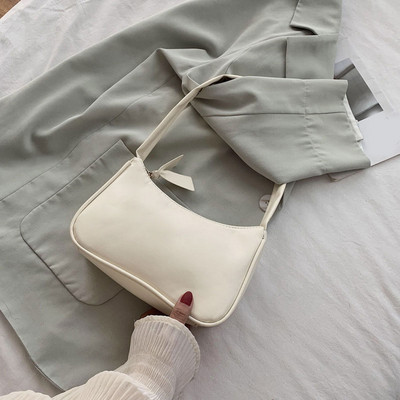 Divat Női Utcai Kézitáskák Lánc kis váll Hónaljtáska Szíj Női Dupla pillangós táska lánc Tiszta színű női