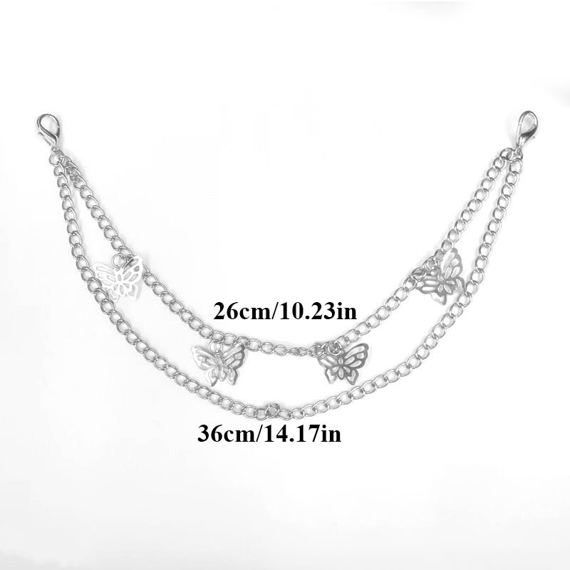 Divat Női Utcai Kézitáskák Lánc kis váll Hónaljtáska Szíj Női Dupla pillangós táska lánc Tiszta színű női