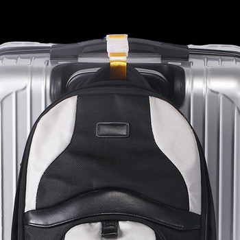 Ζώνη ασφαλείας ταξιδιού Αποσκευή βαλίτσας Συσκευασία Ρυθμιζόμενη τσάντα αποσκευών Ζώνες πόρπη 25mm για ποδήλατο εξωτερικό λουράκι ταξιδιού