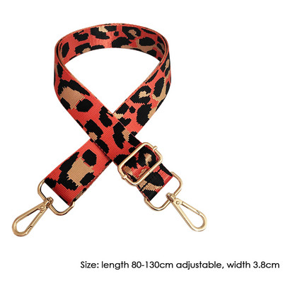 Leopard torba s remenom Ženska torba na rame preko ramena Remen Podesivi široki remen Torba Dodaci Ženska kurirska torba Remen 130 cm