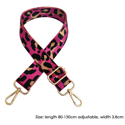Leopard torba s remenom Ženska torba na rame preko ramena Remen Podesivi široki remen Torba Dodaci Ženska kurirska torba Remen 130 cm