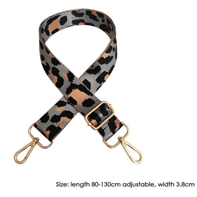 Leopard torba s remenom Ženska torba na rame preko ramena Remen Podesivi široki remen Torba Dodaci Ženska kurirska torba Remen 130 cm