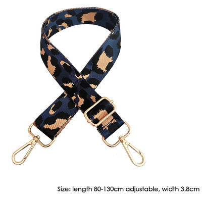 Leopard torba s remenom Ženska torba na rame preko ramena Remen Podesivi široki remen Torba Dodaci Ženska kurirska torba Remen 130 cm