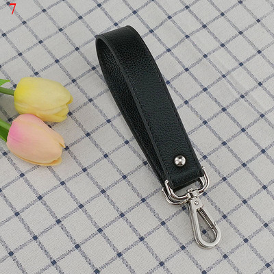 42 cm-es PU bőr kézitáskák rövid pántok divat csere szerpentin pántok színes fogantyús kiegészítők női vállövnek