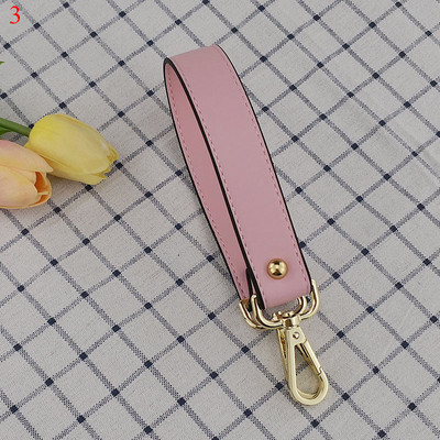 42 cm-es PU bőr kézitáskák rövid pántok divat csere szerpentin pántok színes fogantyús kiegészítők női vállövnek