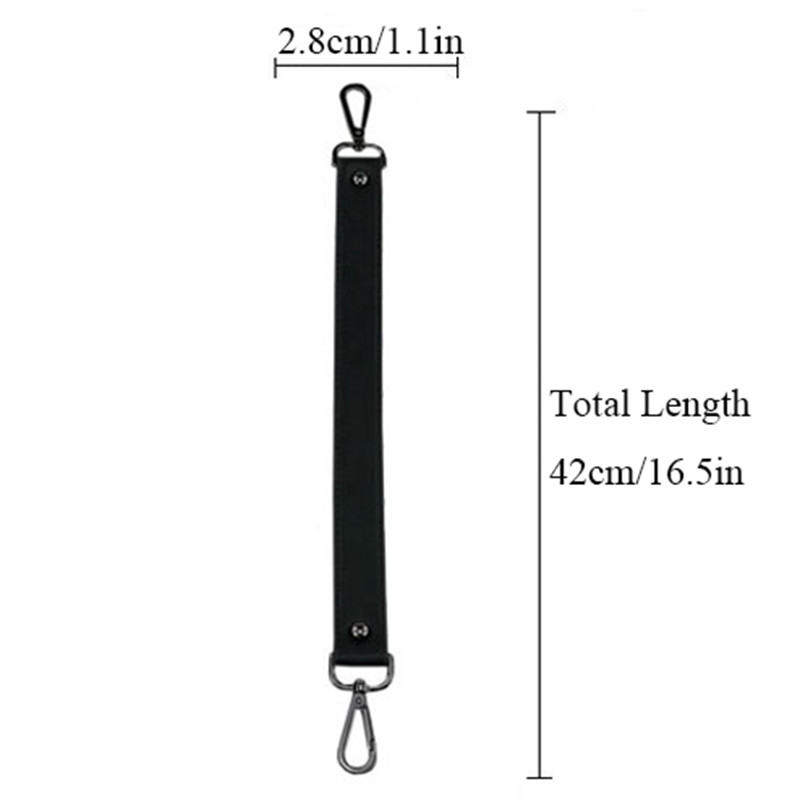 42 cm-es PU bőr kézitáskák rövid pántok divat csere szerpentin pántok színes fogantyús kiegészítők női vállövnek