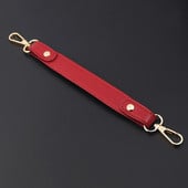 Curea de umăr din piele PU pentru damă, geantă neagră, curea, genți de bricolaj, mâner, geantă de schimb, bretele scurte, accesorii genți de mână