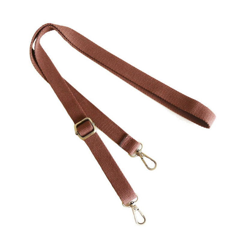 130 cm audekla somas siksna, regulējama plecu siksna Modes somas maiņas aksesuārs 6 krāsu konfekšu krāsa