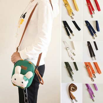 Ρυθμιζόμενη τσάντα ώμου από καμβά 130 εκ. Αξεσουάρ μόδας τσάντας με λουράκι ώμου Αντικατάσταση τσάντα τσάντας καραμέλας Χρώμα τσάντα τσάντα λαβές με αγκράφα