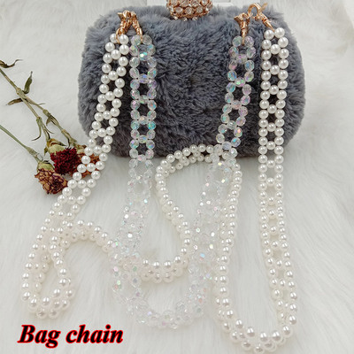 Sweet Imitate Pearl Bag Remen Remen Ručke Lanac Prijenosna ženska ručna torba Torba na rame Remen Zamjena duge torbe Dodaci