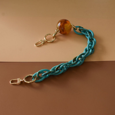 Daugiafunkcinis krepšio piniginės grandinės dirželis Didelės piniginės pakaitinis krepšio priedas arba telefono dėklo grandinė arba trumpo krepšio puošmena