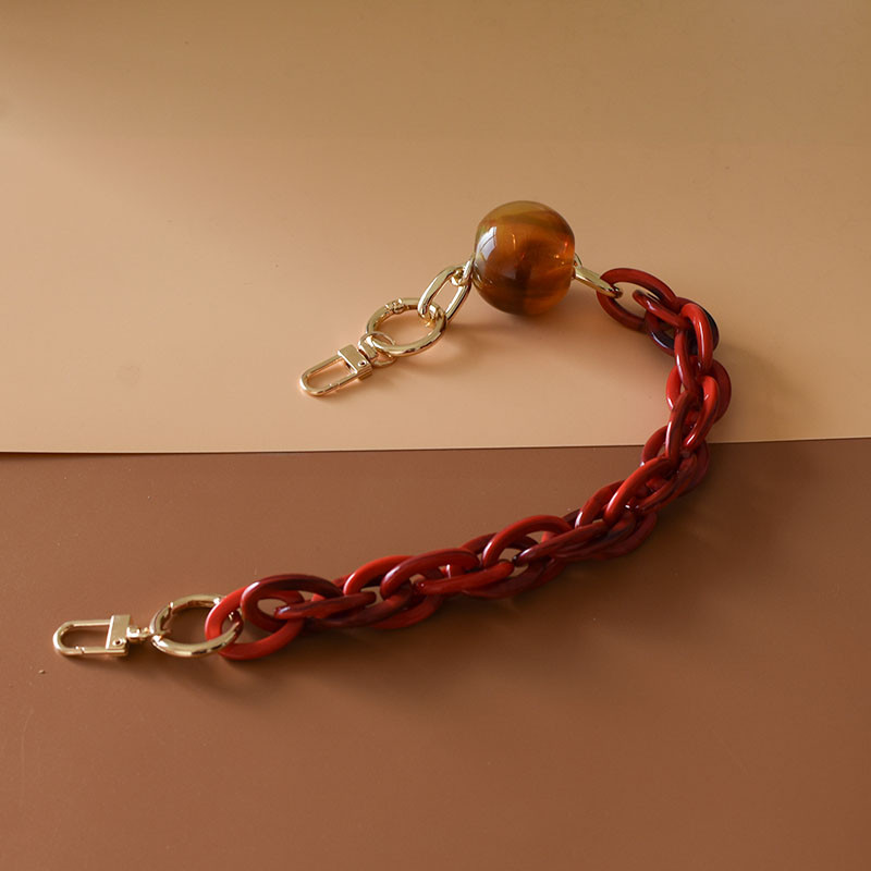 Daugiafunkcinis krepšio piniginės grandinės dirželis Didelės piniginės pakaitinis krepšio priedas arba telefono dėklo grandinė arba trumpo krepšio puošmena