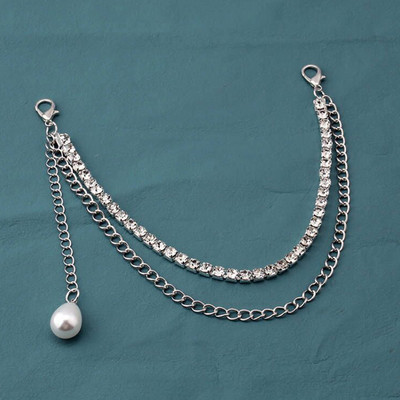 Új kétrétegű táskalánc kézitáskához Dekoratív lánc Kitűnő Halloween csontváz barkács pénztárca lánc cseretáska tartozékok