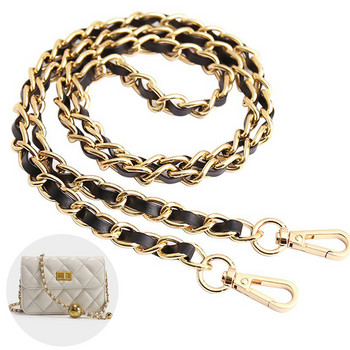 Πολύχρωμα αξεσουάρ αλυσίδας τσάντας Χρυσή γυναικεία αλυσίδα ώμου Μεταλλική αλυσίδα τσάντας χιαστί αλυσίδα τσάντα ζώνης για τσάντες