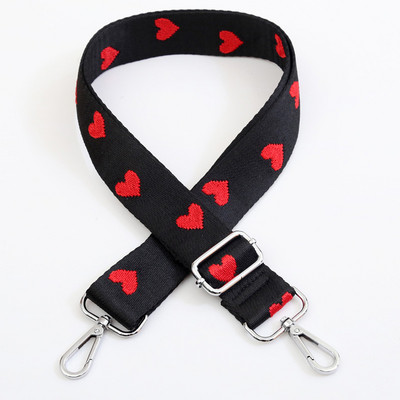 Rainbow övtáska pántok nejlon nőknek válltáskák állítható széles pánt a tartozékokhoz Obag fogantyú Corssbody