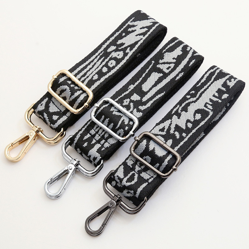 Rainbow övtáska pántok nejlon nőknek válltáskák állítható széles pánt a tartozékokhoz Obag fogantyú Corssbody