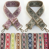 Γυναικεία λουριά τσάντα Τσάντα φαρδιά ζώνη ώμου χιαστί λουράκι τσάντας Αντικατάσταση ρυθμιζόμενο λουράκι τσάντα εξαρτήματος ζώνη για τσάντες