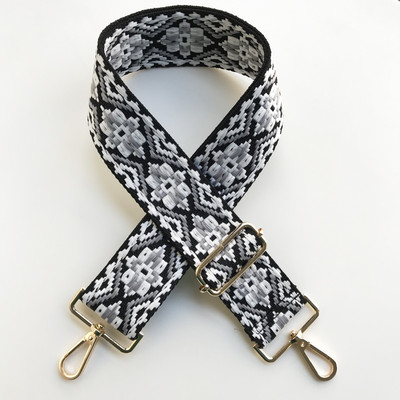 Γυναικεία λουριά τσάντα Τσάντα φαρδιά ζώνη ώμου χιαστί λουράκι τσάντας Αντικατάσταση ρυθμιζόμενο λουράκι τσάντα εξαρτήματος ζώνη για τσάντες