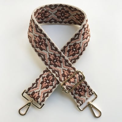 Γυναικεία λουριά τσάντα Τσάντα φαρδιά ζώνη ώμου χιαστί λουράκι τσάντας Αντικατάσταση ρυθμιζόμενο λουράκι τσάντα εξαρτήματος ζώνη για τσάντες