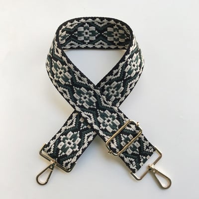 Γυναικεία λουριά τσάντα Τσάντα φαρδιά ζώνη ώμου χιαστί λουράκι τσάντας Αντικατάσταση ρυθμιζόμενο λουράκι τσάντα εξαρτήματος ζώνη για τσάντες