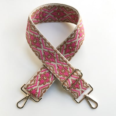 Γυναικεία λουριά τσάντα Τσάντα φαρδιά ζώνη ώμου χιαστί λουράκι τσάντας Αντικατάσταση ρυθμιζόμενο λουράκι τσάντα εξαρτήματος ζώνη για τσάντες