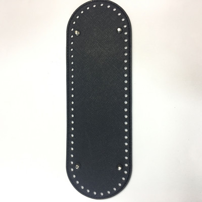 30x10 cm krepšio dugnas odinis dugnas su skylutėmis Krepšelio priedai ir „pasidaryk pats“ dalis PU blizgus rankinės Crossbody Messenger Bags dugnas