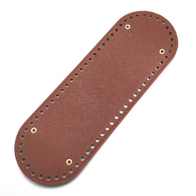 30x10 cm krepšio dugnas odinis dugnas su skylutėmis Krepšelio priedai ir „pasidaryk pats“ dalis PU blizgus rankinės Crossbody Messenger Bags dugnas