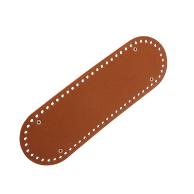 30x10 cm krepšio dugnas odinis dugnas su skylutėmis Krepšelio priedai ir „pasidaryk pats“ dalis PU blizgus rankinės Crossbody Messenger Bags dugnas