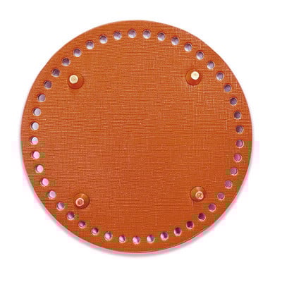 18x8cm hosszú alsó kötött táska PU bőr táska alap kézzel készített alja lyukakkal barkács horgolt táska alsó táska készítő kiegészítő