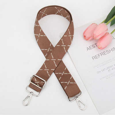 145 cm etniskā stila somas jostas somas roktura somas siksna sievietēm noņemama regulējama DIY plecu rokassomu aksesuāri somu siksnas